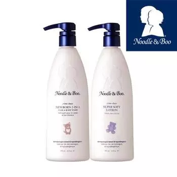 Большой набор из 2 предметов Noodle & Boo (новая кость + лосьон), Корейский уход за телом Large capacity new bone + lotion