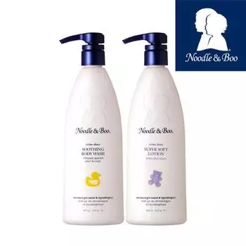 Большой набор из 2 предметов Noodle & Boo (мытье + лосьон), Корейская косметика