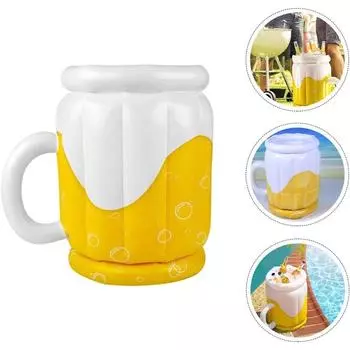 Большой надувной охладитель для напитков, 2-в-1, поплавок для бассейна и охладитель для вечеринок для пива, коктейлей и льда, незаменимый предмет для летних вечеринок