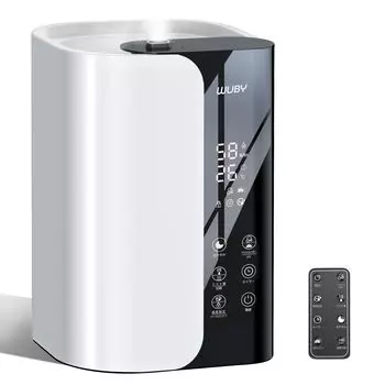 Большой настольный нагревательный гибридный ультразвуковой тип Впрыск воды с 42-часовым УФ-излучением 6 уровней 12-часовой утечки воды Сухой обжиг Регулировка температуры влажности