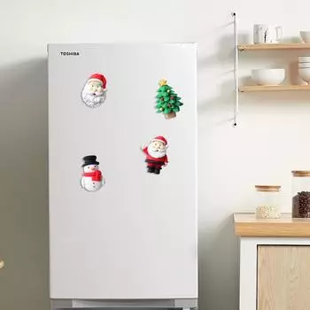 Большой новогодний снеговик с кремом-клеем чехол для телефона украшение магнит на холодильник автомобильная нашивка - матовый One Size