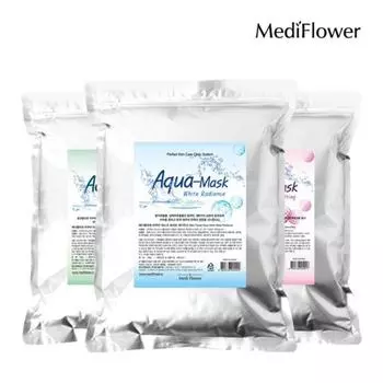 Большой объем набора для моделирования Aqua Modeling Pack от Medi Flower, белое сияние, 700 г