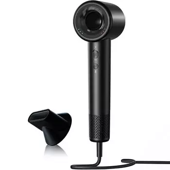 Большой объем воздуха, высокая скорость подачи воздуха, постоянное и быстрое переключение между отрицательными ионами и бесщеточным режимом, 3 уровня потока воздуха, 3 температуры воздуха, перегрев салона, дома