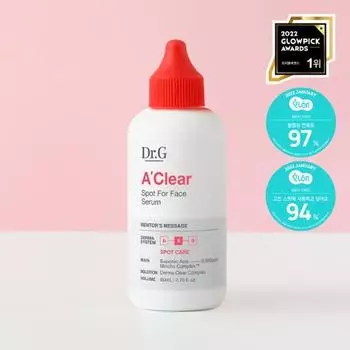 [Большой объём ограничен] Доктор. G Aclear Spot for Face Serum 80мл специальный набор большого объема, корейская косметика