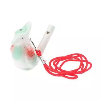 Большой павлин цветной рисунок водоплавающая птица свисток музыкальный инструмент 1 pcs