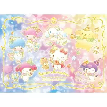 Большой пазл Sanrio Super Shining SAN-K100-025, разные цвета, 100 деталей Пазл, Детские игры, Развивающие игрушки