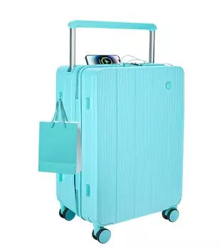 Большой переносной ультрачистый ПК поставляется с USB-зарядным крючком, вращающимся на 360 градусов, оснащенным TSA Wide Lever Business School 20 [Ashard] чемодан, вместимость,