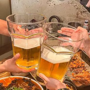 Большой пивной бокал, бокал для вина, бокал для виски, пивной бокал, уникальный подарок на свадьбу, рождественский бокал, бокал для сока, 142 унции 4200ml