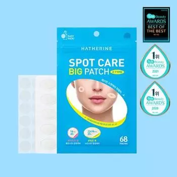 Большой пластырь Haerin Spot Care 68 листов