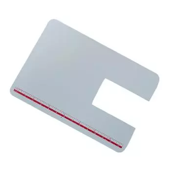 Большой приставной стол для швейной машины, приставная пластина для швейных машин, отлично подходит для повышения устойчивости и увеличения рабочего пространства белый