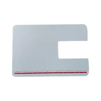 Большой приставной стол для швейной машины, приставная пластина для швейных машин, отлично подходит для повышения устойчивости и увеличения рабочего пространства белый