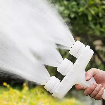 Большой расход сельскохозяйственной распылительной насадки для распыления воды, насадки для полива газонов, садоводства 3 Hole