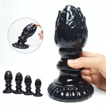 Большой расширитель ануса, тренажер для ануса, огромный фаллоимитатор для женщин, стимуляция точки G, мужской массаж простаты, секс-игрушки для женщин, мастурбатор Anal Plug S