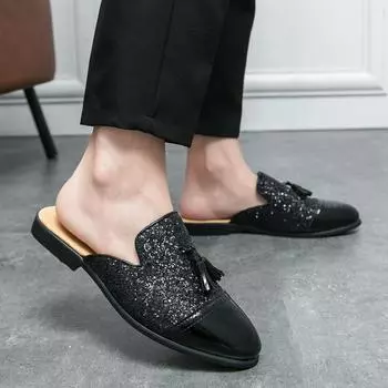 Большой размер 47, летняя новая мужская повседневная модная сумка с заклепками, цвет соответствует молодежным маленьким кожаным туфлям 38