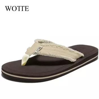 Большой размер 48 48 Мужские шлепанцы Летние пляжные сандалии Тапочки для мужчин Плоские туфли с высоким верхом Нескользящая обувь Мужские сандалии chanclas hombre 48