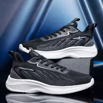 Большой размер 50, мужская повседневная обувь, дышащие спортивные кроссовки для бега, мужские прогулочные кроссовки на плоской подошве, летние 39 белый