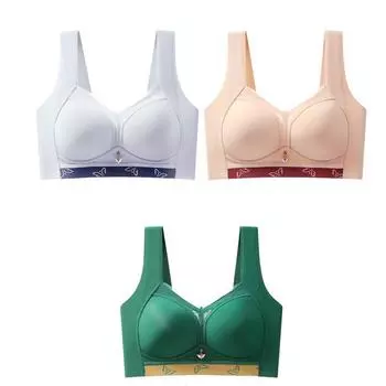 Большой размер бесшовное нижнее белье с полной чашкой женское безметаллическое тонкое покрытие бюстгальтера 75B