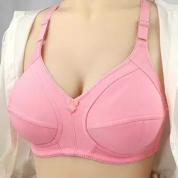 Большой размер, большая чашка, без стального кольца, хлопковый бюстгальтер, тонкий хлопок, удобный и дышащий, нижнее белье для пожилых мам, бюстгальтер 36 yards/80C