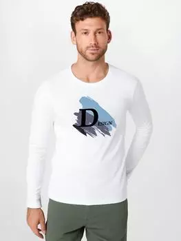 Большой размер D плюс мужская зимняя модная футболка с длинными рукавами из чистого хлопка мужская толстовка с круглым вырезом S-5XL S