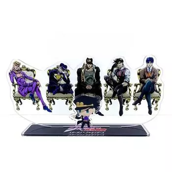 БОЛЬШОЙ РАЗМЕР Jo no Kimyou na Bouken Bizarre Adventure Jonathan Joseph Jotaro Josuke Giorno GM аниме акриловая подставка игрушка-фигурка