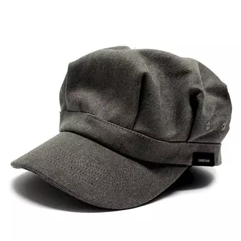Большой размер Кепка для работы Кепка Железнодорожник Кепка Газетчик Шляпа Кепка Кепка Материал Холст Хлопок Американская Повседневная Винтажная Стираная Маленькая Кепка XL Винтажная Серая