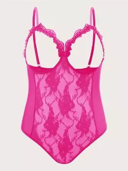 Большой размер нижнего белья сексуальное дразнящее обнаженная грудь кружево открытый файл соблазнение флирт перспектива частный сексуальный 1XL