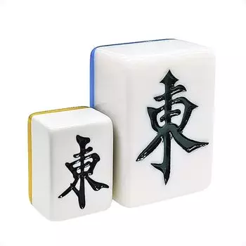 Большой размер плитки маджонга плитка маджонг роскошный чехол Point большой маджонг гигантский маджонг очень большой для дома интересный e-Monz [Big Pie] набор, 42 мм,