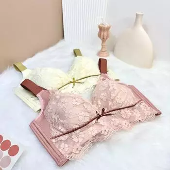 Большой размер, с закрытой по бокам, полной чашкой, приятный для кожи, не провисающий сексуальный бюстгальтер с регулируемой грудью 80 шампанского