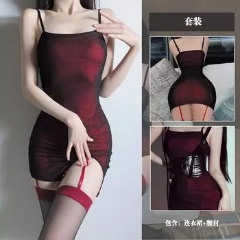 Большой размер сексуальное обтягивающее бедра подтяжка сексуальное нижнее белье можно носить поверх костюма быстро встряхнуть интернет знаменитость живая женская униформа ночная рубашка F