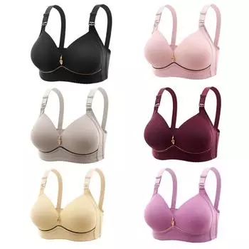 Большой размер, тонкий бюстгальтер для матерей среднего и пожилого возраста, удобный регулируемый бюстгальтер 100