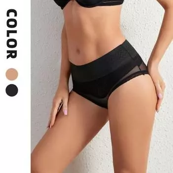 Большой размер Высокая талия Талия Талия Женский послеродовой корсет Подтяжка талии Брюки Дышащий Крест Корсет Нижнее белье M чёрный