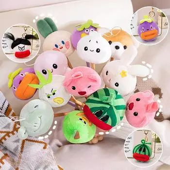 Большой рот животного плюшевая массажная палка бархатная палка для стука по спине кукла для удара по спине игрушка кукла деревянный молоток палка для занятий в подарок 12cm