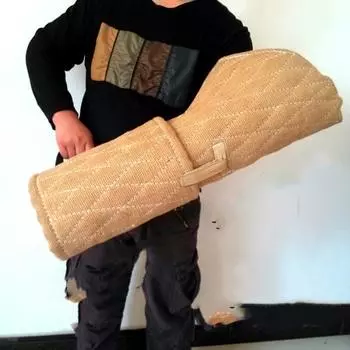 Большой рукав для набросок собак. Большой чехол для тренировки укусов собак. Крюк для домашних животных. Защита рук. OneSize дубильная кора