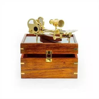 Большой секстант 21 см Морская навигационная коллекция Пиратский подарок Декор Идеи Морские инструменты