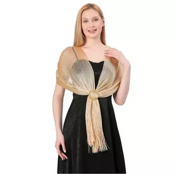 Большой шейный шарф с кисточками, блестящий шарф чистого цвета, роскошная сетчатая полая шаль на открытом воздухе розовый