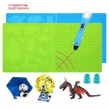 Большой силиконовый 3D-принтер для детей - Рисование, раскрашивание и граффити