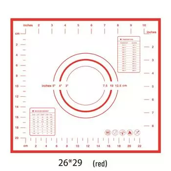 Большой силиконовый коврик для замешивания и раскатывания теста размером 70x50 см, жаропрочный антипригарный инструмент для выпечки и коврик для теста 30*40cm