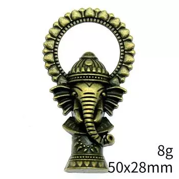 Большой слон-подвески для украшения, популярные товары для ювелирных изделий