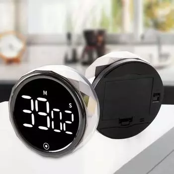 Большой светодиодный дисплей с громким напоминанием, магнитный таймер обратного отсчета для приготовления пищи