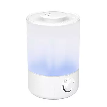 Большой ультразвуковой двойной УФ-свет Водоснабжение от 54 часов непрерывного тумана без лестниц Светодиодная регулировка утечки воды Сухое горение Легкость в использовании энергии