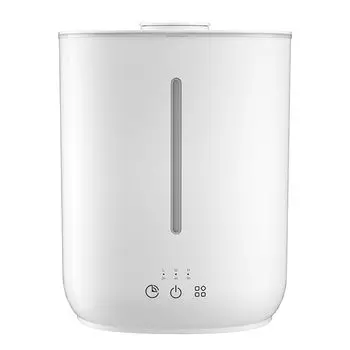 Большой ультразвуковой светодиодный светильник с ароматом для предотвращения сухости, легкого повышения температуры, белый увлажнитель воздуха, настольный, емкость, тип, совместимый, таймер, тихий, горящий, компактный,