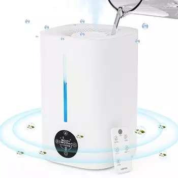 большой ультразвуковой увлажнитель мощный автоматический датчик влажности воздуха энергия верхняя вода бесшумный с ароматом сна светодиодный пульт дистанционного управления сухой нагрев