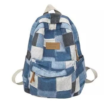 Большой вместительный новый школьный рюкзак для средней школы, рюкзак для младшей школы, повседневная универсальная сумка для компьютера для студентов колледжа, женская чёрный