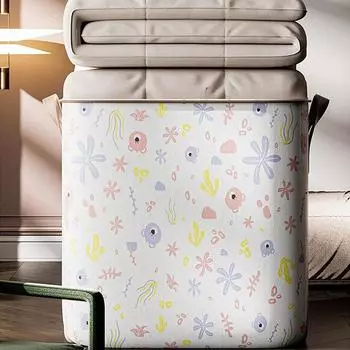 Большой вместительный органайзер для шкафа из нетканого материала, сумка для хранения одежды, ящик для шкафа, органайзер для гардероба, пылезащитная упаковочная коробка