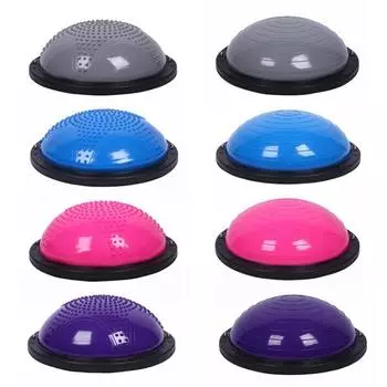 Большой волновой мяч для фитнеса и йоги, полукруглый мяч для балансировки, спортивная фитнес-студия йоги