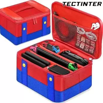 Большой защитный чехол для переноски Switch, дорожная сумка для хранения Nintendo Switch, контроллер Oled Console Pro для Switch, аксессуары