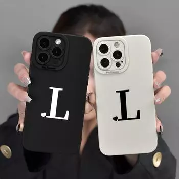 Большой защитный чехол L Heart Full Lens для Apple iPhone 15 — трансграничные поставки, износостойкий, устойчивый к падениям iPhone 15 Pro Max белый