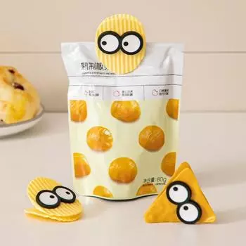 Большой зажим для упаковки закусок в форме картофельных чипсов, нескользящие зубчики, зажим для запечатывания еды на кухне, милый, забавный, влагостойкий зажим для запечатывания