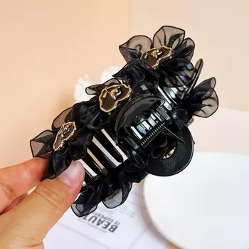 Большой зажим для волос, женский зажим для волос, изящная заколка для волос 12.5cm