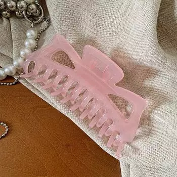 Большой зажим-краб для волос женский ажурный французский ретро заколка для волос пучок акула клипса большой зажим-краб для волос аксессуары для волос